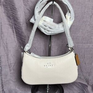 Coach Teri Shoulder Bag w/ Checkered Board Print